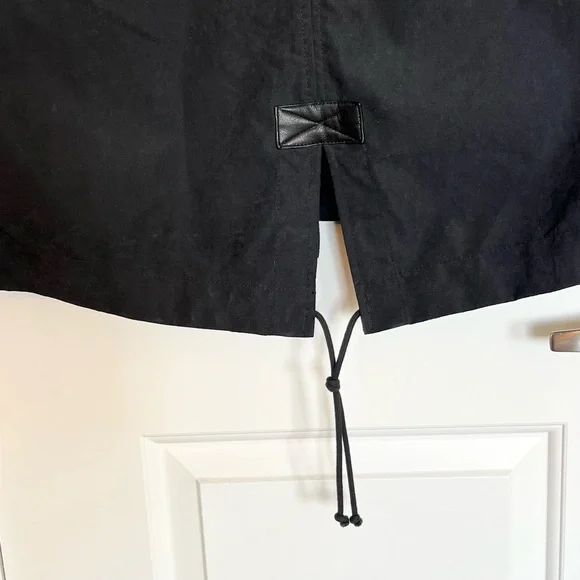 Abercrombie & Fitch Women’s gray jacket Charcoal Utility long jacket Size S - Picture 5 of 8